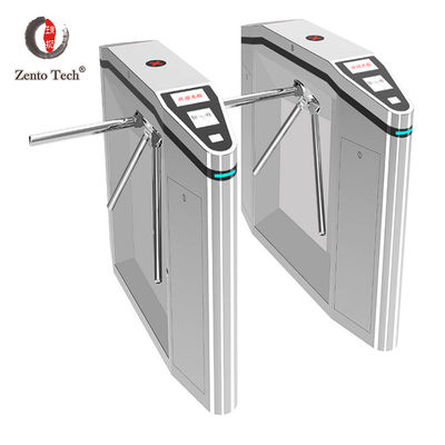 عرض 600 مم ترايبود الباب الدوار بوابة سوبر ماركت تذكرة الباب الدوار AC 220V