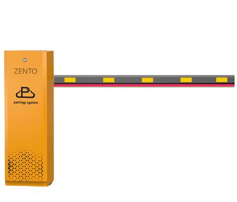 بوابة حاجز ذراع بمحرك 24 فولت تيار مستمر 200 واط تعمل بالتحكم عن بعد مع زمن رفع 4-6 ثوانٍ لمواقف السيارات