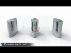 أمن المطار المنزلق محول تحكم الوصول الإلكتروني قارئ بطاقة التعرف على الوجه