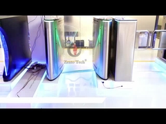 الاكريليك حاجز ذراع رفرف الباب الدوار مع بصمة 40 شخص / دقيقة