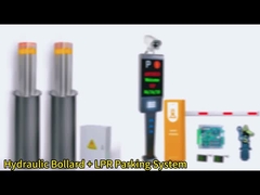 الانتهاء من سحب الألياف K6 حواجز طريق هيدروليكية قابلة للسحب 220 فولت / 380 فولت